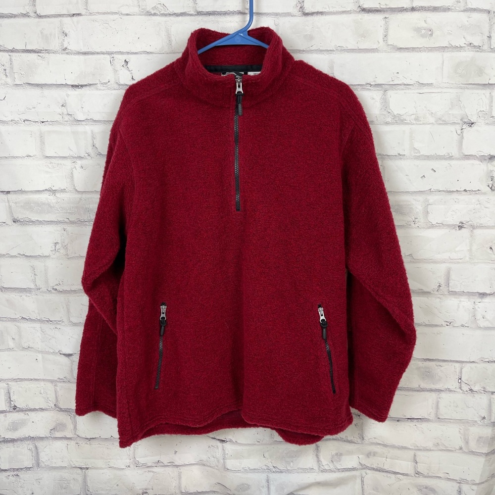 Obermeyer 1/2 Zip Wool Blend Pullover Size Medium
